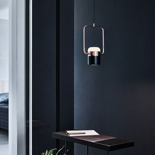 LING PH 櫺|吊燈 (霧黑/亮紅銅)