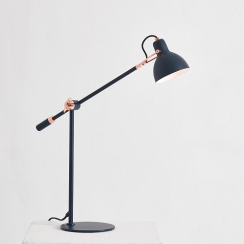 LAITO GENTLE 紳光|桌燈 (海軍藍/亮紅銅)