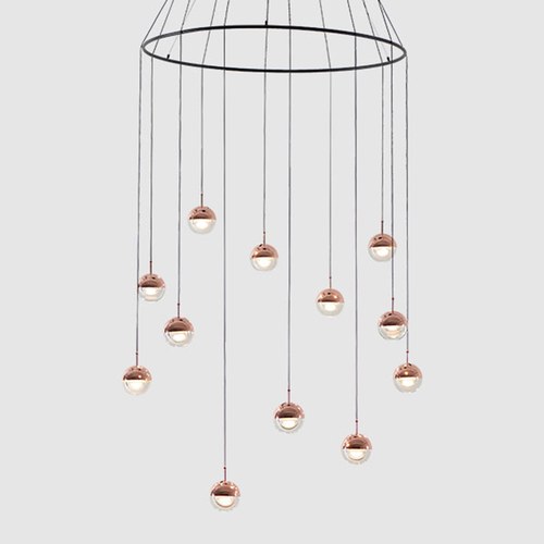 DORA 朵拉 P12|吊燈 (紅銅)