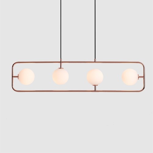 SIRCLE PH4 方圓|吊燈 (紅銅)