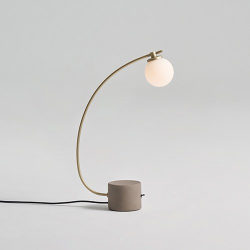 WANU 銜月|桌燈 (流沙金)