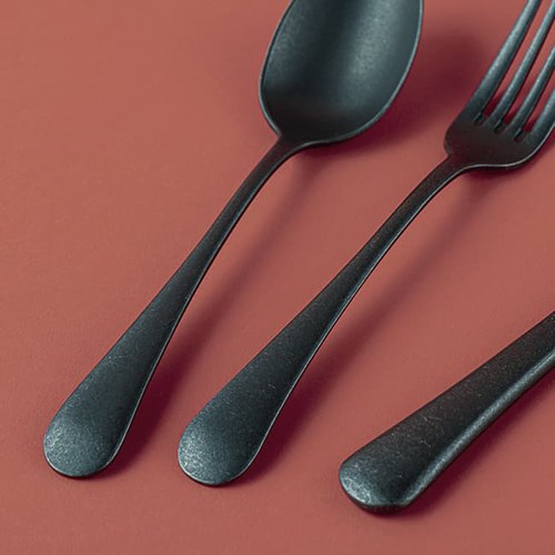 日本Aoyoshi 復古英倫餐刀 (黑、22.2公分)