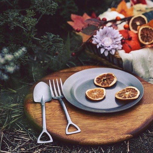 日本Aoyoshi 燭光之夜圓形深盤 (黑、12.5公分)