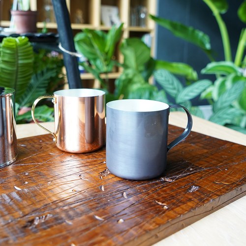 日本Aoyoshi 咖啡日常馬克杯 (黑、300毫升)