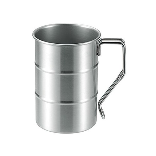 日本Aoyoshi 經典圓柱馬克杯 (銀、400毫升)