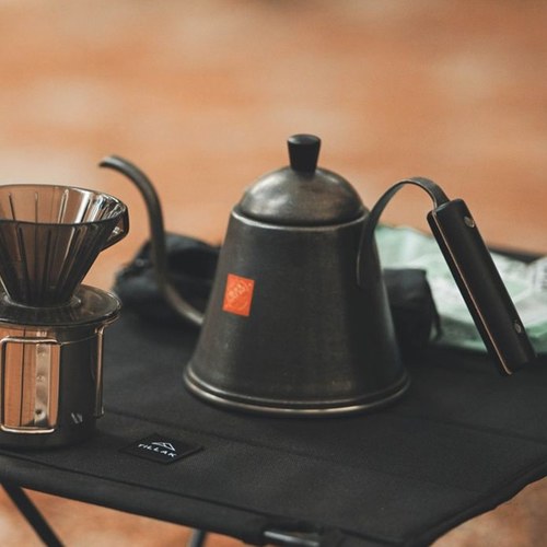 日本Aoyoshi 復古職人手沖壺(霧黑)