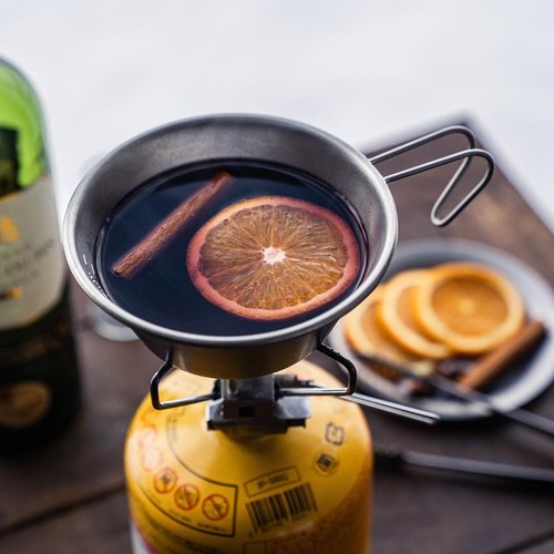 日本Aoyoshi 野營風湯碗 (銀、330毫升)