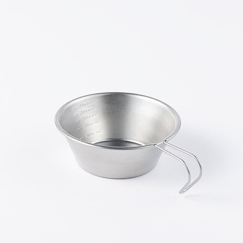 日本Aoyoshi 野營風湯碗 (銀、330毫升)