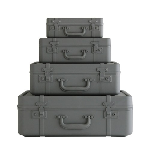 日本 八幡化成 復古行李收納箱 (S號、長 23.5 公分)