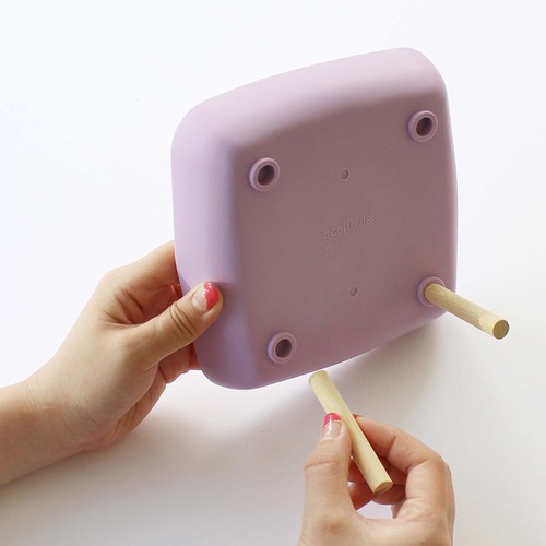 日本 八幡化成 馬賽克自由拼裝飾品盤 (黑色)