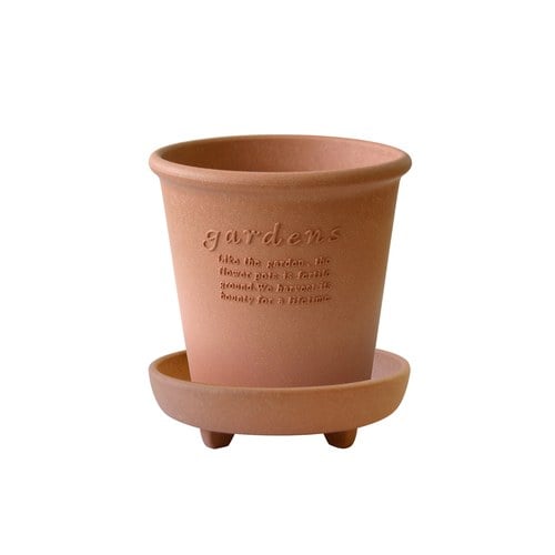 日本 八幡化成 城市農夫圓盆(S號、直徑12公分)