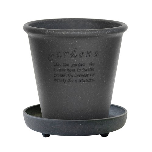 日本 八幡化成 城市農夫圓盆L號、直徑18.5公分)