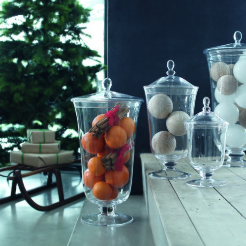 英國LSA 晶透玻璃派對點心杯 (高38公分)