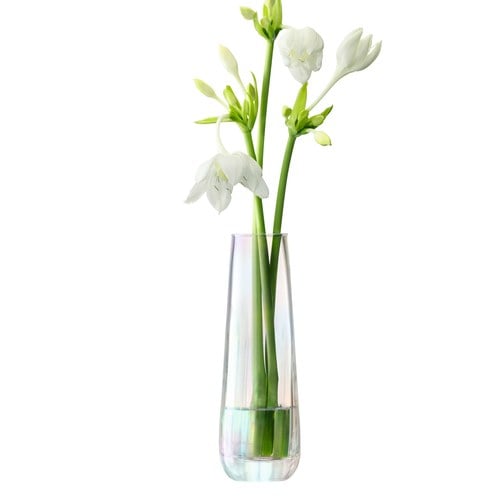 英國LSA 貝殼絢彩水滴弧底花器