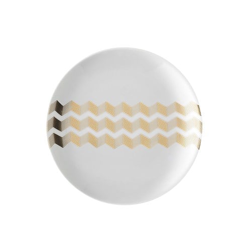 英國LSA 金絲彩帶餐盤4入組 (直徑16公分)