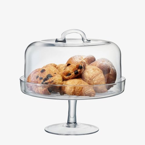 英國LSA 全玻形輪廓蛋糕架 (直徑25公分)