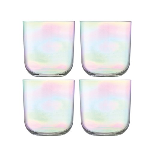 英國LSA Polka炫彩水杯4入組(420毫升)
