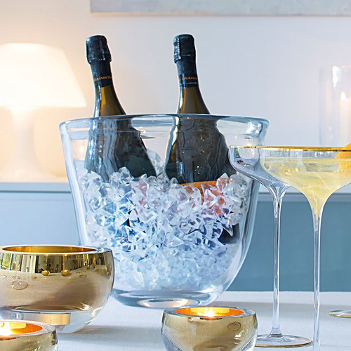英國LSA 玻璃式香檳冰桶 (高27公分)-CM05