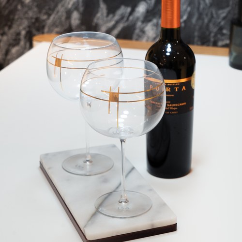 英國LSA 金樽球型酒杯4入組(680毫升)-CT14