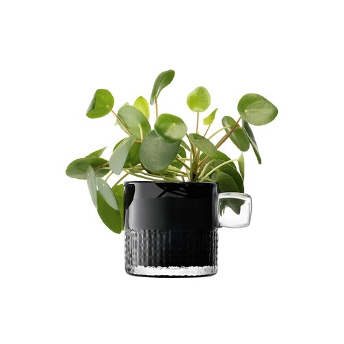 英國LSA 把手系列玻璃燭台 (岩灰)-HN05