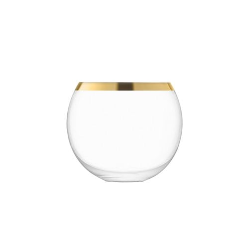 英國LSA 鑲金邊水杯2入組 (330毫升)-LC01