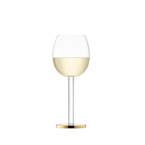 英國LSA 鑲金邊酒杯2入組 (300毫升)-LC02