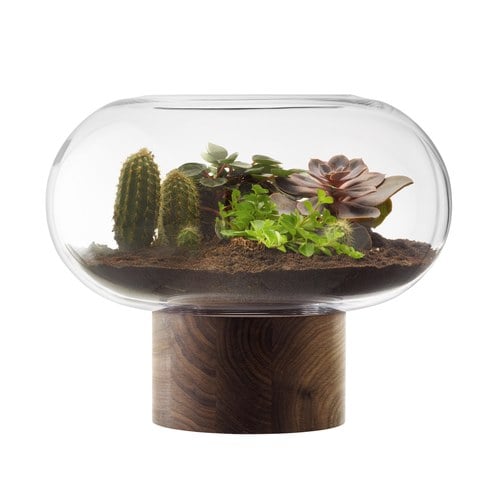 英國LSA 歐式禪風花器 (透明、高13.5公分)