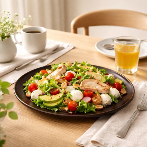 英國LSA 餐桌派對陶瓷餐盤2入組 (摩卡、直徑26公分)-XC43