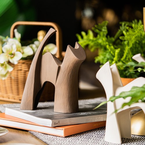 比利時Gardeco藝術擺飾 Darius達路思貓咪 (棕)