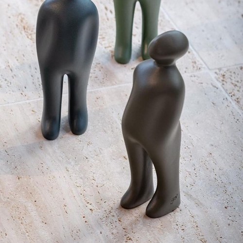 比利時Gardeco藝術擺飾 經典觀賞者 (墨灰、高23公分)