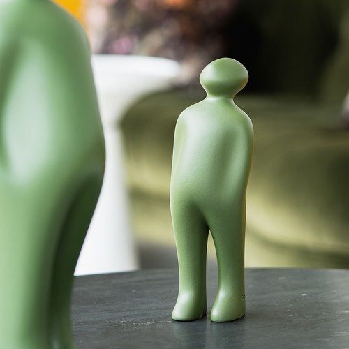 比利時Gardeco藝術擺飾 經典觀賞者 (軍綠、高24公分)