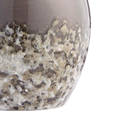 丹麥Lene Bjerre 泡沫浪花陶瓷花器 (煙灰、高15.5公分)