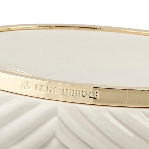 丹麥Lene Bjerre 極簡人字紋肥皂碟 (金)