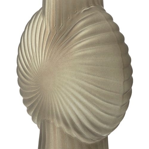 丹麥Lene Bjerre 漩渦螺紋玻璃花器 (高20.5公分)