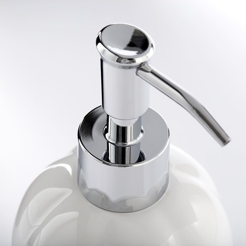 丹麥LeneBjerre 極簡弧線洗手乳罐 (白)