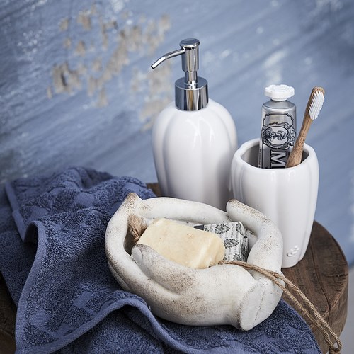 丹麥LeneBjerre 極簡弧線洗手乳罐 (白)