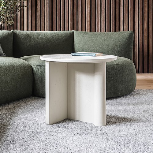 丹麥 Natadora Pivot T字邊桌(石灰色)