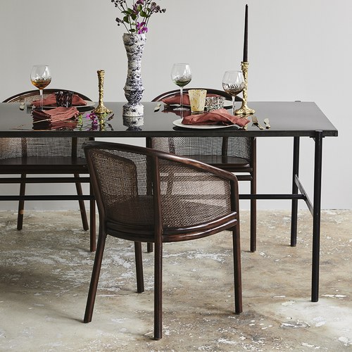 丹麥Nordal Mosso全包覆柚木設計單椅 (深棕)