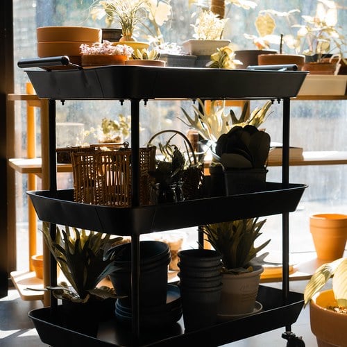 丹麥Nordal 城市農夫方盒收納推車