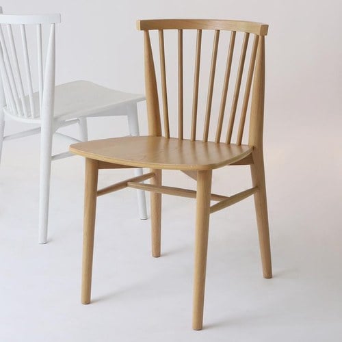 丹麥Tolv Requin 鏤空椅背單椅 (橡木)