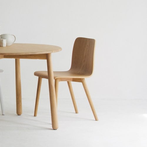 丹麥Tolv Tami 簡約L型單椅 (橡木)