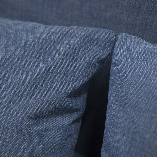 丹麥Tolv 北歐優雅扶手三人沙發 (深藍)