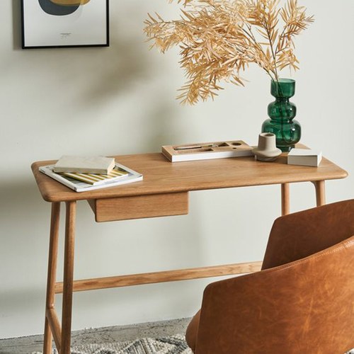 丹麥Tolv Author北歐寧靜書桌 (橡木、長100公分)
