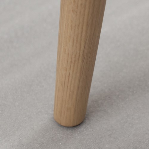 丹麥Tolv Puddle圓弧流線型單椅 (橡木)