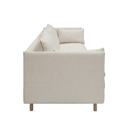 丹麥Tolv Weekend北歐假日風情沙發 (米、190公分)