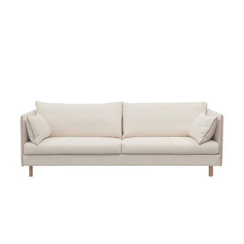 丹麥Tolv Weekend北歐假日風情沙發 (米、220公分)