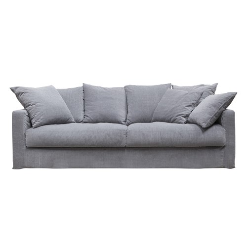 丹麥Tolv Sloopy自由氣息法式3.5人沙發 (暖灰)