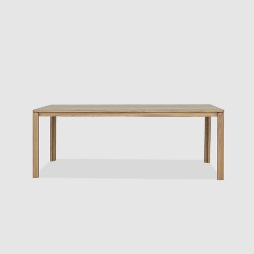 丹麥Tolv Simple全實心橡木餐桌