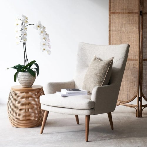 丹麥Tolv 一字縫線單人沙發 (灰)