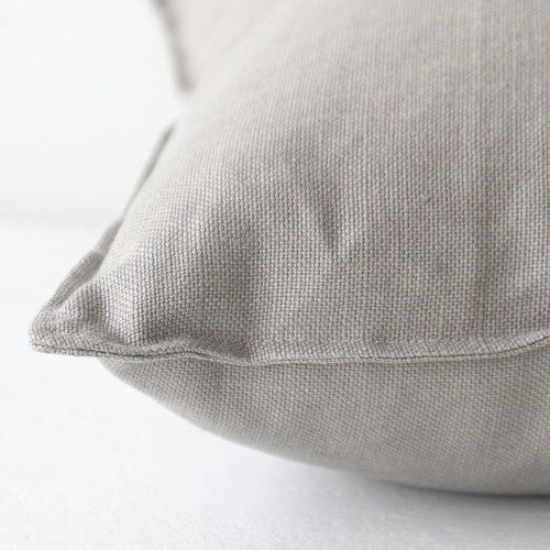 丹麥Tolv 棉麻抱枕 (60x60、灰色)